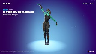 Fortnite Flashback Breakdown Emote [upl. by Airyt531]