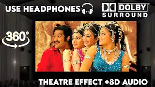 Yamadonga Songs  Young Yama Theatre Experience Dolby Atmos Surround sound 8D Audio  Jr NTR [upl. by Nosreg]