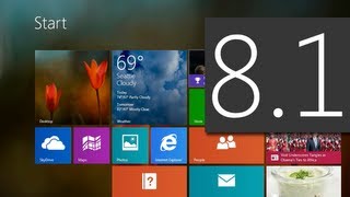 Windows 81 Preview Demo [upl. by Eileme]