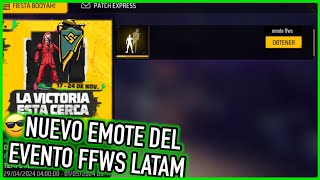 Consigue el Nuevo Emote Bandera 30 FFWS y Regalos del Evento Final en FF Latam 🎁😱  JORGEPLAYED [upl. by Reppep423]