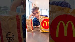 lepszy zestaw McDonalds VS KFC 🥇 [upl. by Lubow]