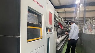 ACO8 Saurer Schlafhorst OpenEnd Spinning Machine Autocoro 8 for sale  used Saurer Schlafhorst [upl. by Haras]