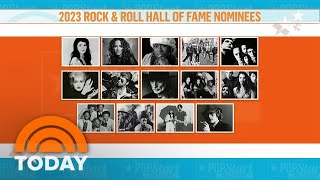 The Rock amp Roll Hall of Fame 2023 nominees are [upl. by Nrol]