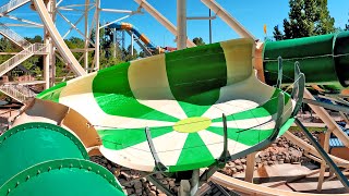 Roaring Forks Dueling Water Coaster at Water World Colorado [upl. by Belanger]