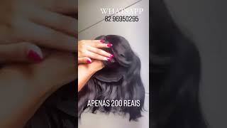 cabelo apliquetictac megahair beleza megahairperfeito peruca hair [upl. by Toback]