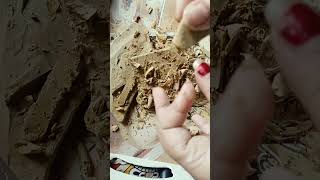 multani mitti ka clean 🤤 yammy subscribe please 👍👍😋😋 [upl. by Hackney534]