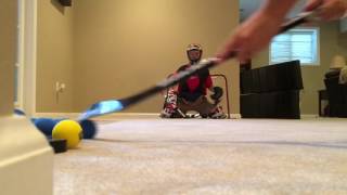 Mini Hockey Shots With Goalie [upl. by O'Malley937]