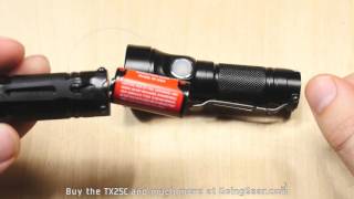 EagletacEagtac TX25C Compact Thrower Flashlight Extended Review [upl. by Kela35]