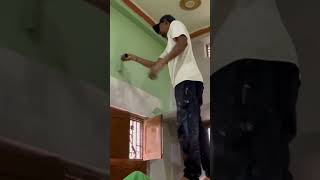 Interior Painting ✅ trendingvideo diypaint ytshorts art fyp garba music live song newsong [upl. by Papert]