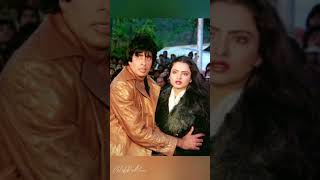 Amitabh Bachchan amp Rekha Silsila movie photos albumNeela Aasman So Gaya songSilsila movie song [upl. by Ozzy]