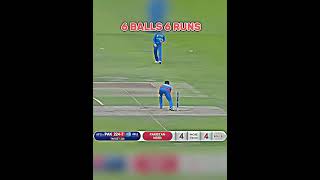 💝6 BALLS 6 RUNS💝 Last Over Drama🤣  shorts short cricket babar56 trending ytshorts [upl. by Ellerahs]