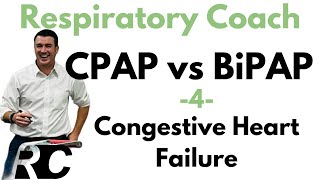 Respiratory Therapy  CPAP vs NIV in Congestive Heart Failure [upl. by Rajiv]