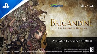 Brigandine The Legend of Runersia  Titans and the Iron Front Trailer  PS4 [upl. by Elfont]