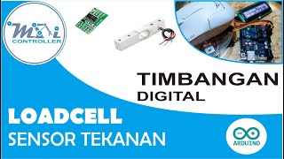 MEMBUAT TIMBANGAN DIGITAL sendiri dengan ARDUINO LOADCELL HX711 Dijamin Bisa [upl. by Jovia]