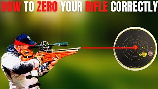 how to zero your rifle correctly [upl. by Carlo330]