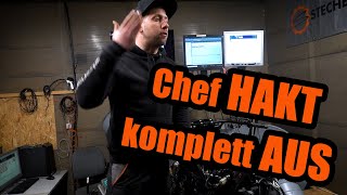 Der ALBTRAUM geht weiter  Chef am Rande des Wahnsinns  Yamaha R1 RN22 [upl. by Ientirb947]