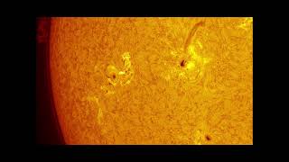 May 10 4hour Solar Timelapse of Solar Flares from AR32933297 [upl. by Oahc815]