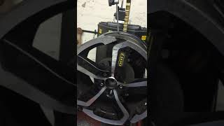 Buckled alloy Wheel repair [upl. by Acceber]