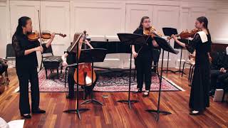 Mozart String Quartet K 589 in B flat Major [upl. by Ettelliw]