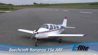 Eflite Beechcraft Bonanza 15e ARF [upl. by Yecats]