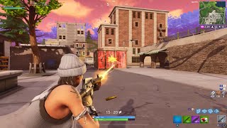 Using OG stretched res on OG fortnite  Chapter 1 Season 4  in 2024 [upl. by Girand]