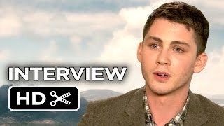 Noah Interview  Logan Lerman 2014  Darren Aronofsky Movie HD [upl. by Aevin]