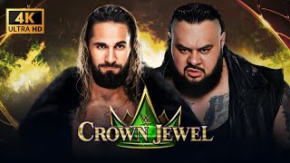 Seth quotFreakin” Rollins vs Bronson Reed at WWE Crown Jewel — FULL MATCH  WWE CROWN JEWEL 2024 [upl. by Pinchas700]