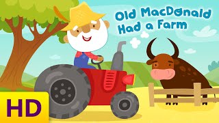 Old MacDonald Had A Farm  Kids Songs and Nursery Rhymes by Kids Academy [upl. by Collum753]