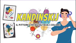 KANDINSKIJ RaccontARTE  Il pittore che ascoltava i colori  Composizione VIII [upl. by Neelrac]