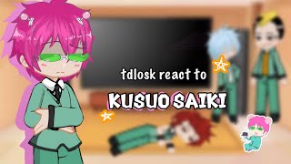 The disastrous life of Saiki k react to Kusuo Saiki [upl. by Alexander]