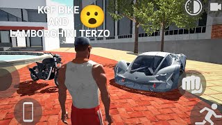 FINALLY KGF BIKE AND LAMBORGHINI TERZO CHEAT CODE INDIAN BIKES DRIVING 3D GAMEPLAY VIDEO 😀😀 [upl. by Argyres]