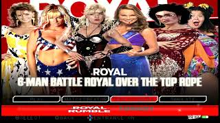 WWE 2K23 MOD  WWF 6 DIVAS BATTLE ROYAL  KAI [upl. by Aleihs]