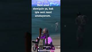 Beni unut demişsin ya bak işte seni nasıl unutuyorum 😂❤️🌷😘😘😘 pubgmobile pubg freefire [upl. by Casilda49]