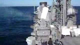 CIWS Firing in the Pacific [upl. by Ahsac154]