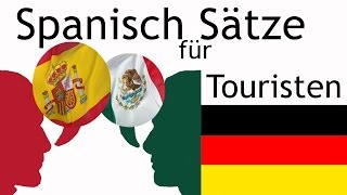 Spanisch Sätze für Touristen [upl. by Aeduj]