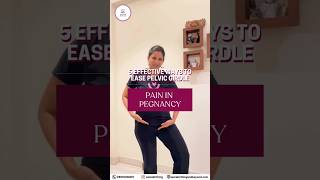 Effective ways to ease pelvic girdle pain in pregnancy [upl. by Finah384]