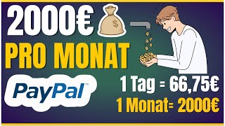 2000€ PRO MONAT mit dieser LUSTIGEN METHODE😄💰💸 Online Geld verdienen [upl. by Waterer]