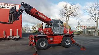 Used Telescopic Forklift 2013 Manitou Mrt 2150  equippocom [upl. by Aieken]