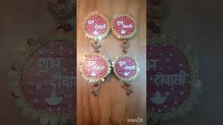 diwalidiy funcraftshubhmusic diycrafts happy diwalicolourlacesdiyaADart  craft world [upl. by Melvina]