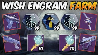 BEST Wish Engram amp Lair Key Farm  Season Of The Wish  Destiny 2 [upl. by Doowyah290]