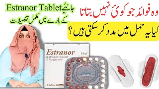 How to use Estranor Tablet Uses in Urdu  Estranor Tablet for irregular periods Dr Rida Ahmed [upl. by Tymes]