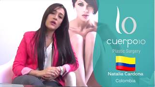 Cuerpo10  Testimonio Cirugía Plástica  Natalia Cardona  Colombia [upl. by Nnylesor]