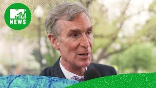 Bill Nye On Environmental Issues amp Meeting Tyler the Creator  MTV News [upl. by Viviene384]