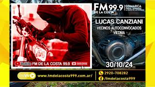 Lucas Canziani  FM DE LA COSTA 999  301024 [upl. by Dustman]