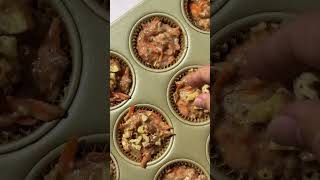 1Bowl Carrot Apple Muffins Vegan  GF  Minimalist Baker Recipes [upl. by Kristo]