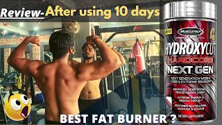 MUSCLETECH HydroxyCut Next Gen  10 days Review  sideEffects   Best Fat Burner  HINDI 🔥🔥🔥 [upl. by Nahtanoj]