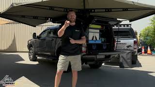 Ford Ranger Wildtrak AX27 and 270 XT MAX Awning Install  The Bush Company [upl. by Htaeh167]