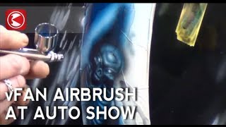 Preval Amazing Auto Airbrush Art [upl. by Eelirol]