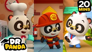 🐼🎃 What are you going to be for Halloween  Learning Cartoon For Kids  Dr Panda 🐼 [upl. by Changaris]