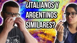 COSAS QUE HACEN LOS ARGENTINOS E ITALIANOS CaroampNaro  Venezolanos en Italia [upl. by Eahc810]